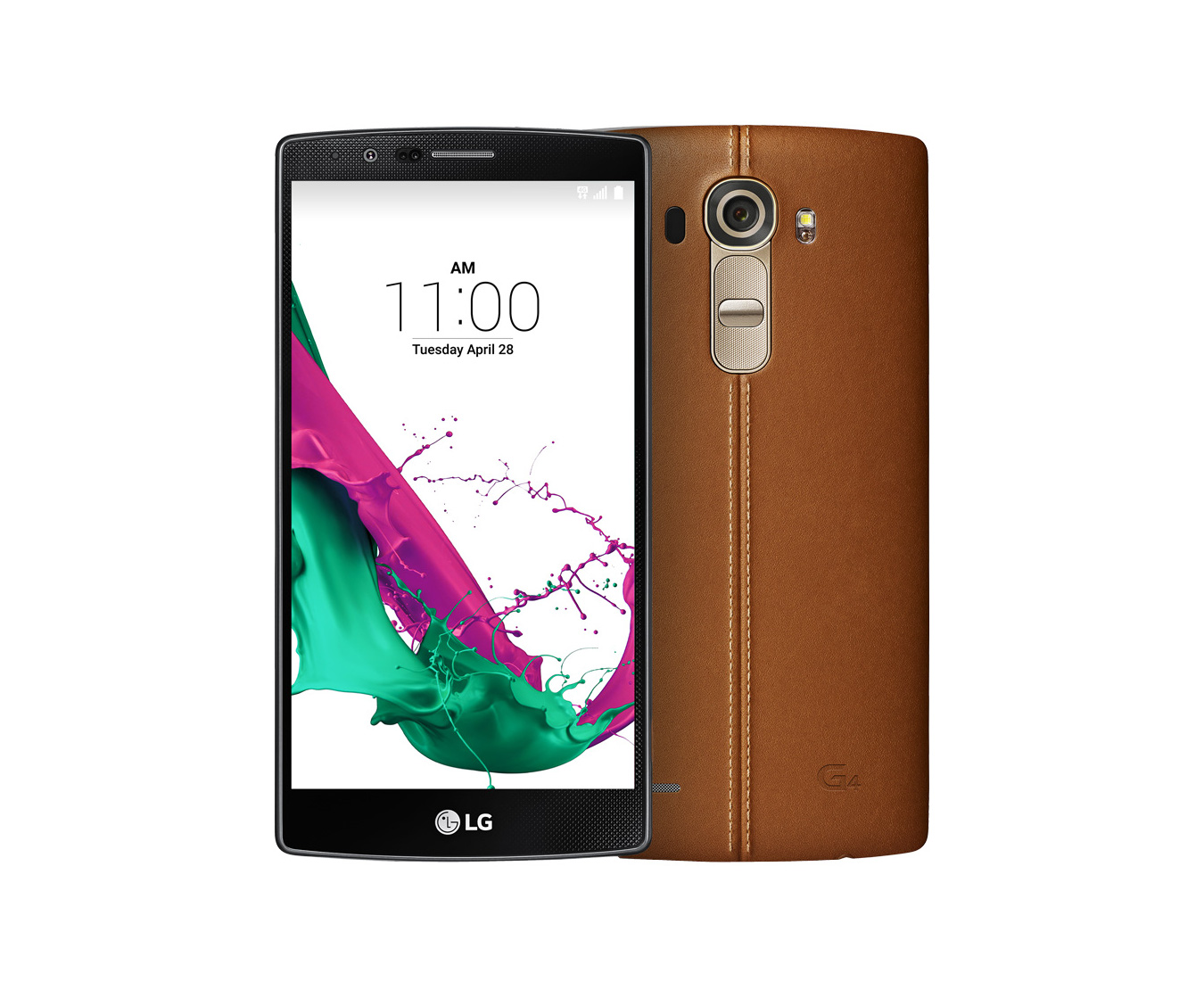 LG G4 Smartphone Display 5.5" Design ad arco con finiture in vera pelle Fotocamera da 16MP F1.8, LG G4 (H815)