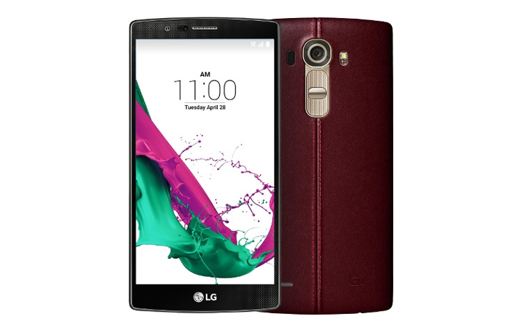 LG G4 Smartphone Display 5.5" Design ad arco con finiture in vera pelle Fotocamera da 16MP F1.8, LG G4 (H815)