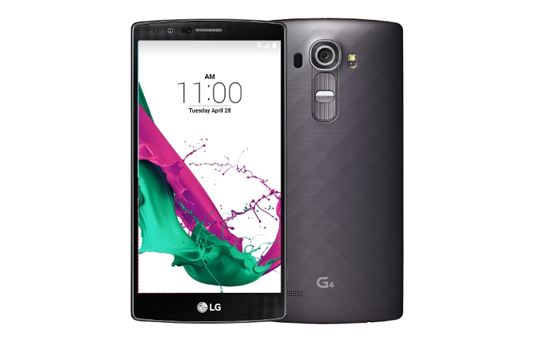 LG G4 Smartphone Display 5.5" Design ad arco con finiture in vera pelle Fotocamera da 16MP F1.8, LG G4 (H815)