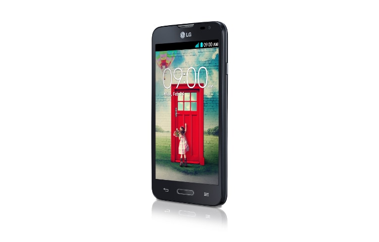 LG L70 (D320N) smartphone Android™ 4.4, L Series III, display da 4.5'', cpu Dual-Core 1.2GHz, Fotocamera 5MP, Knock Code™, LG L70 (D320N)