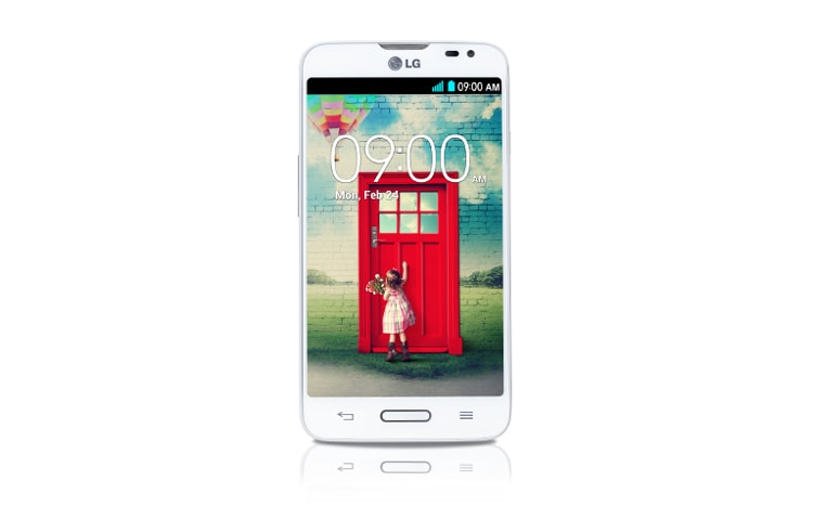 LG L70 (D320N) smartphone Android™ 4.4, L Series III, display da 4.5'', cpu Dual-Core 1.2GHz, Fotocamera 5MP, Knock Code™, LG L70 (D320N)