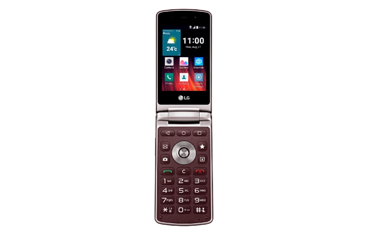 LG Wine Smart Telefono cellulare Display 3.2" Design a conchiglia Android 5.1.1 , LG Wine Smart (H410)