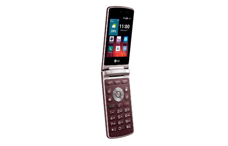 LG Wine Smart Telefono cellulare Display 3.2" Design a conchiglia Android 5.1.1 , LG Wine Smart (H410)