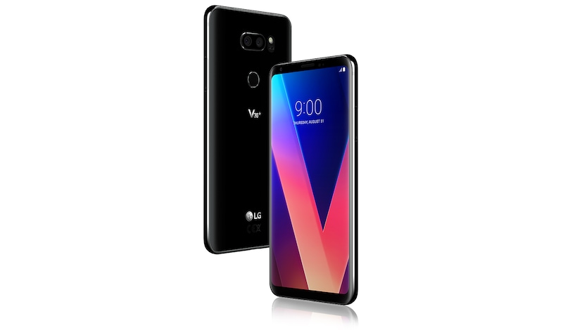LG V30+ Smartphone Display OLED FullVision 6" Doppia Fotocamera grandangolare Audio B&O PLAY Resistente all'acqua 128GB , LGH930G