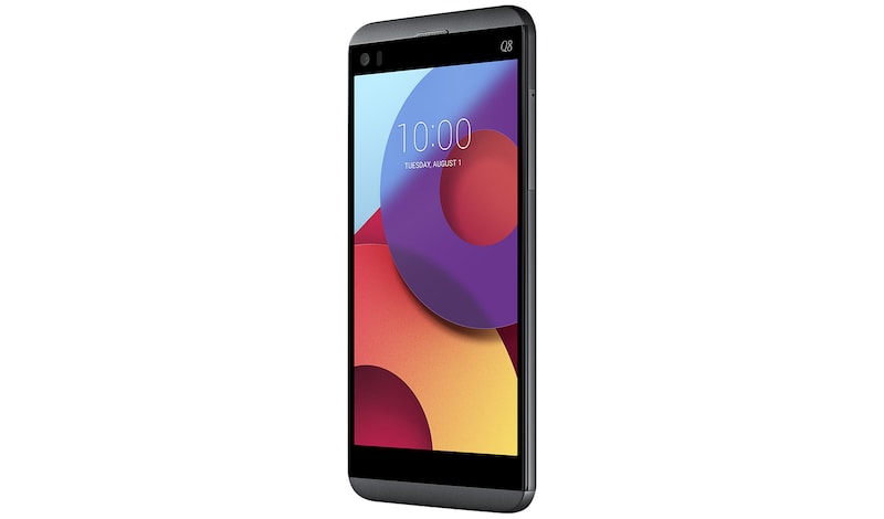 LG Q8 Smartphone Display 5.2" Assistant screen Doppia fotocamera grandangolare Resistente all'acqua, LGH970