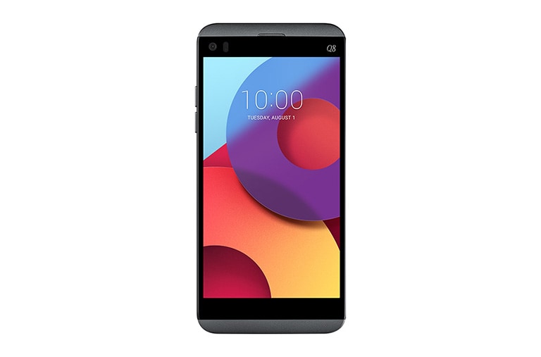 LG Q8 Smartphone Display 5.2" Assistant screen Doppia fotocamera grandangolare Resistente all'acqua, LGH970