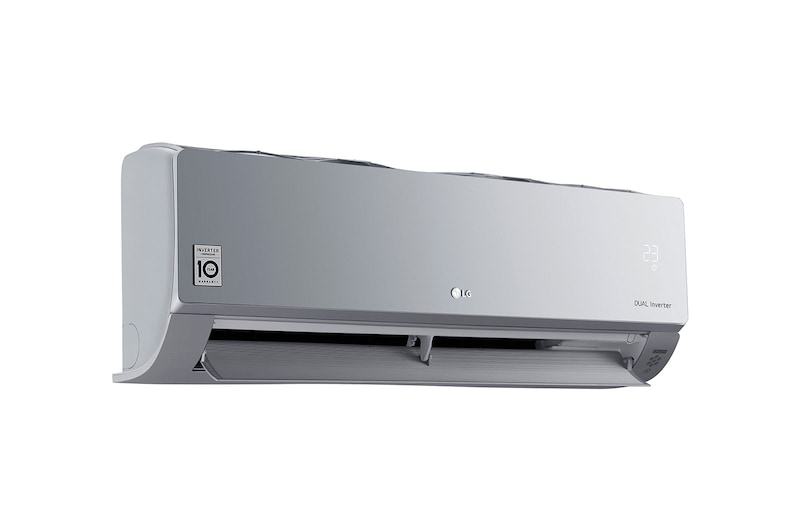 LG ARTCOOL Climatizzatore Inverter 12000 BTU, Silver, Wi-Fi ThinQ, Ionizzatore, AC12SQ