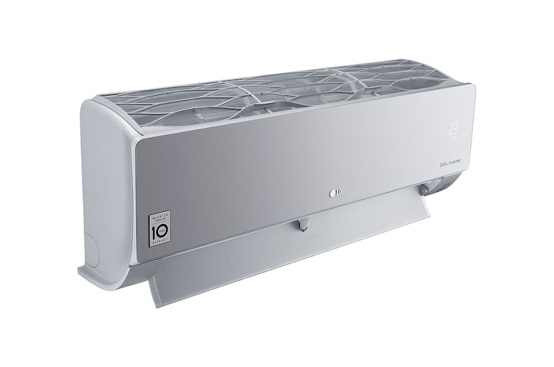 LG ARTCOOL Climatizzatore Inverter 12000 BTU, Silver, Wi-Fi ThinQ, Ionizzatore, AC12SQ