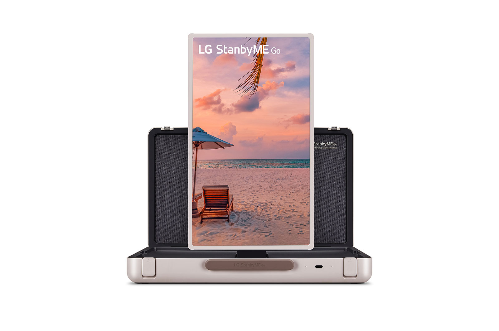 LG StanbyME Go | Schermo portatile da 27'' | Touchscreen inclinabile, Design a valigetta, Batteria integrata, Wi-Fi, WebOS 22, 27LX5QKNA