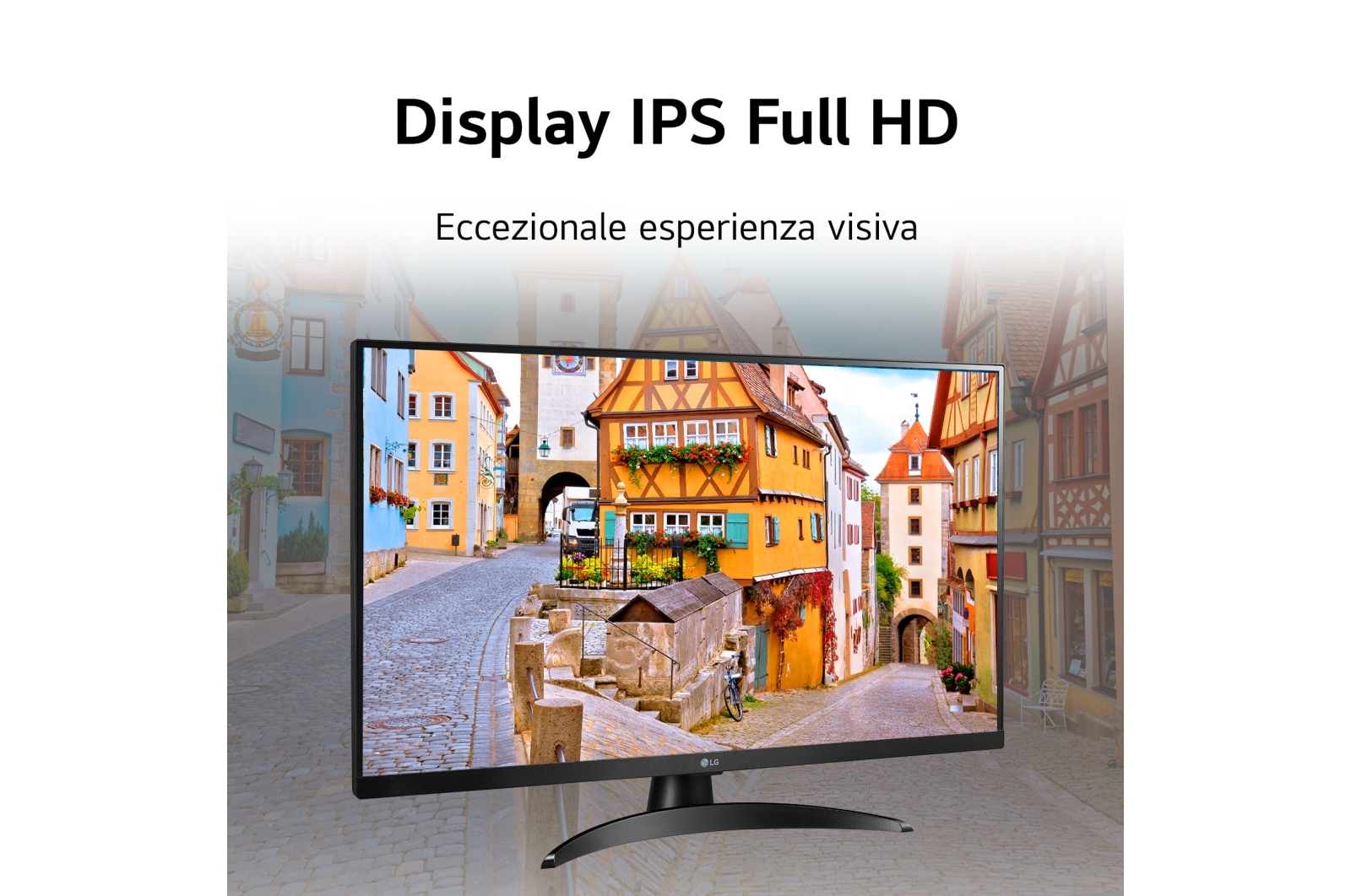 LG Full HD | TV 27" Serie TQ615S | Full HD, IPS, smart TV webOS 22, Nero, 27TQ615S-PZ