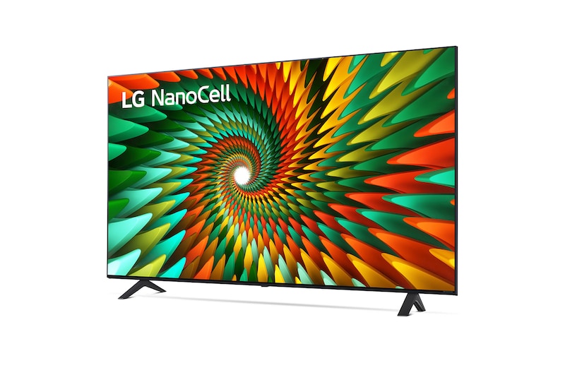 LG TV NanoCell | Serie NANO75 43'' | 4K, α5 Gen5, HDR10, 20W, 3 HDMI, Game Optimizer, Wi-Fi 5, Smart TV WebOS 22, 43NANO756QC