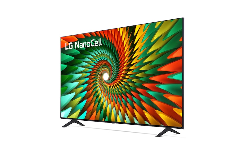 LG TV NanoCell | Serie NANO75 43'' | 4K, α5 Gen5, HDR10, 20W, 3 HDMI, Game Optimizer, Wi-Fi 5, Smart TV WebOS 22, 43NANO756QC