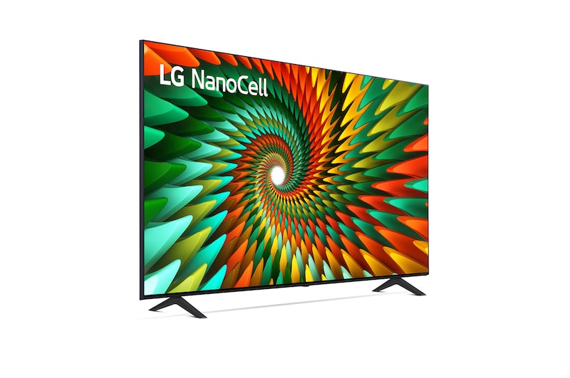 LG TV NanoCell | Serie NANO75 43'' | 4K, α5 Gen5, HDR10, 20W, 3 HDMI, Game Optimizer, Wi-Fi 5, Smart TV WebOS 22, 43NANO756QC