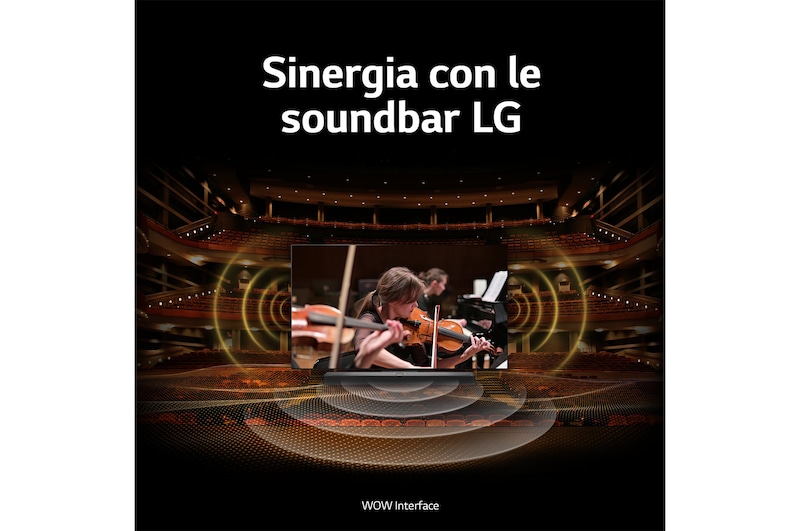 LG TV QNED | Serie QNED75 43'' | 4K, α5 Gen6, HDR10, 20W, 3 HDMI, Game Optimizer, Wi-Fi 5, Smart TV WebOS 23, 43QNED756RA