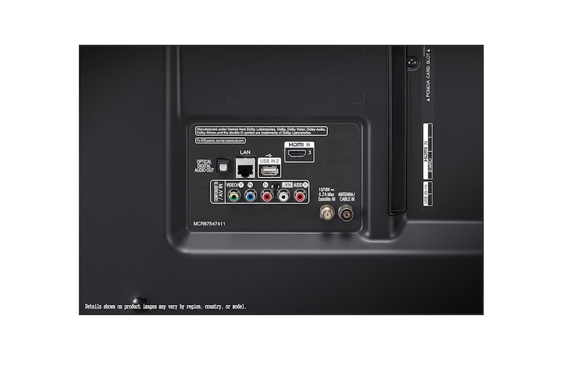 LG TV LED AI Ultra HD Smart TV 43" 4K Active HDR Google Assistant e Alexa, 43UM7100PLB