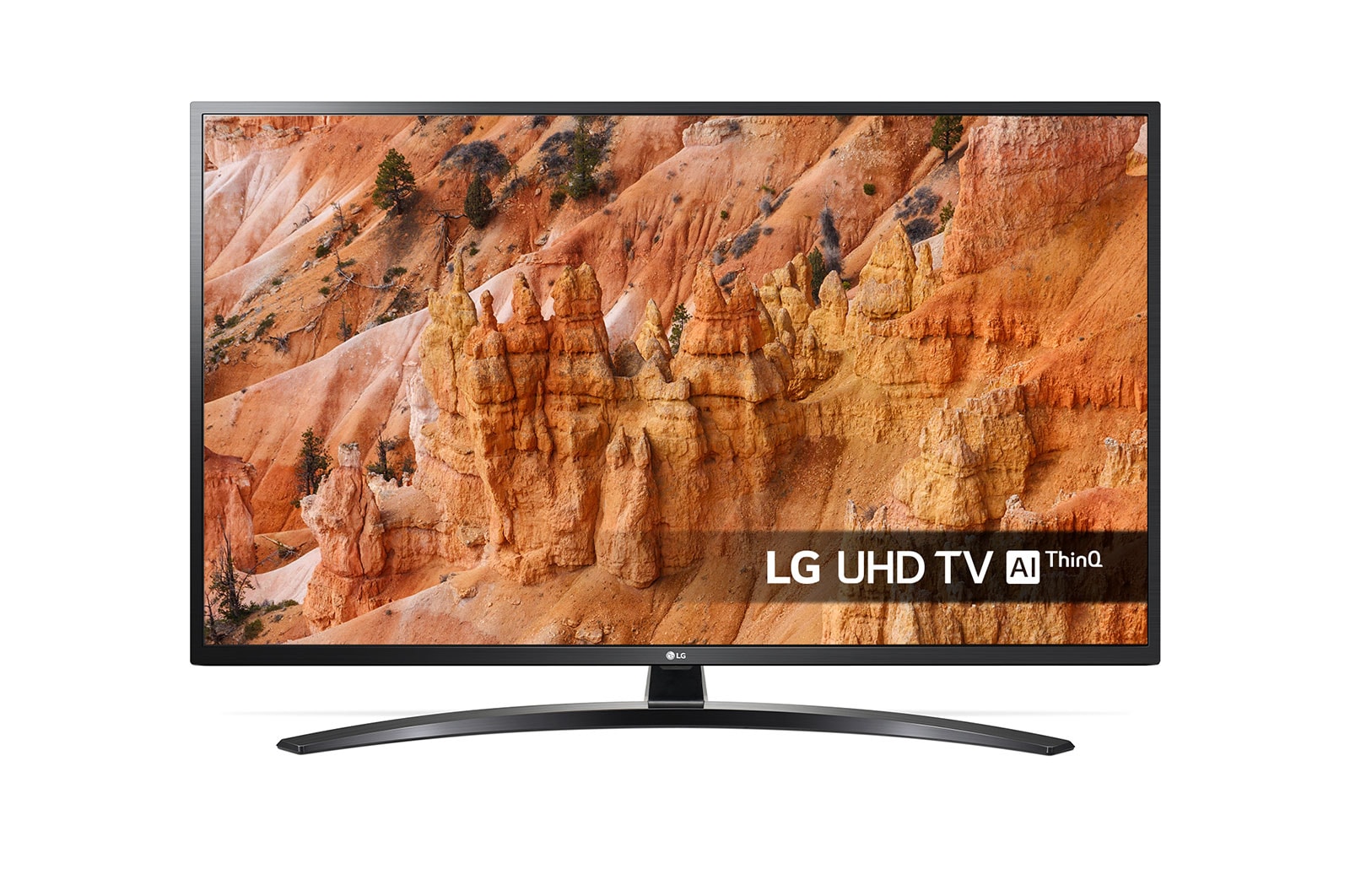 LG TV LED AI Ultra HD Smart TV 43" 4K Active HDR DTS Virtual:X Google Assistant e Alexa, 43UM7450PLA