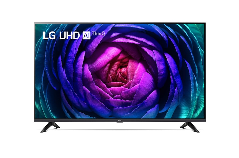 LG TV UHD | Serie UR74 43'' | 4K, α5 Gen6, HDR10, 20W, 3 HDMI, Game Optimizer, Wi-Fi 5, Smart TV WebOS 23, 43UR74006LB