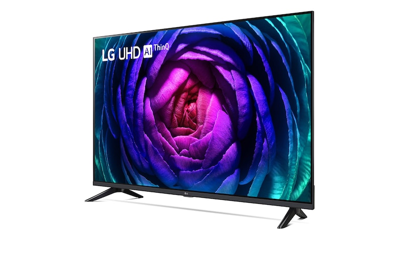 LG TV UHD | Serie UR74 43'' | 4K, α5 Gen6, HDR10, 20W, 3 HDMI, Game Optimizer, Wi-Fi 5, Smart TV WebOS 23, 43UR74006LB