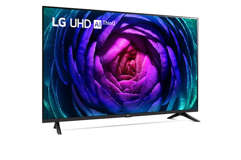 LG TV UHD | Serie UR74 43'' | 4K, α5 Gen6, HDR10, 20W, 3 HDMI, Game Optimizer, Wi-Fi 5, Smart TV WebOS 23, 43UR74006LB