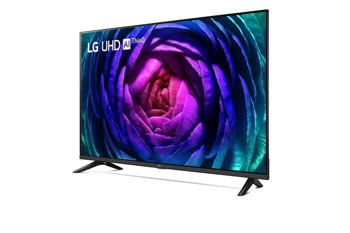 LG TV UHD | Serie UR74 43'' | 4K, α5 Gen6, HDR10, 20W, 3 HDMI, Game Optimizer, Wi-Fi 5, Smart TV WebOS 23, 43UR74006LB