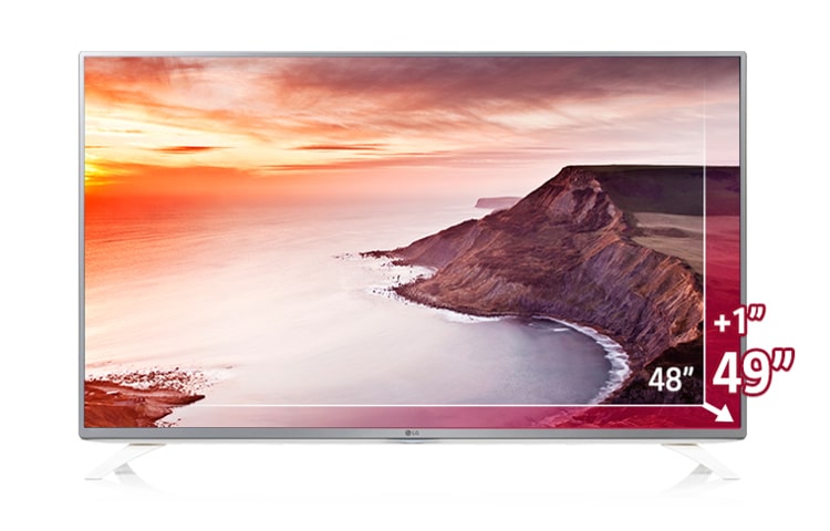 LG TV LED 49 pollici Full HD, Smart TV webOS con DVBT2, DVBS2 e potenza audio 10W 2.0 ch., 49LF590V