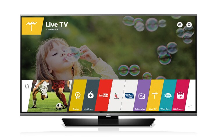 LG webOS TV 2.0 LED 49 pollici Full HD con DVBT2, DVBS2 e potenza audio 20W 2.0 ch., 49LF630V