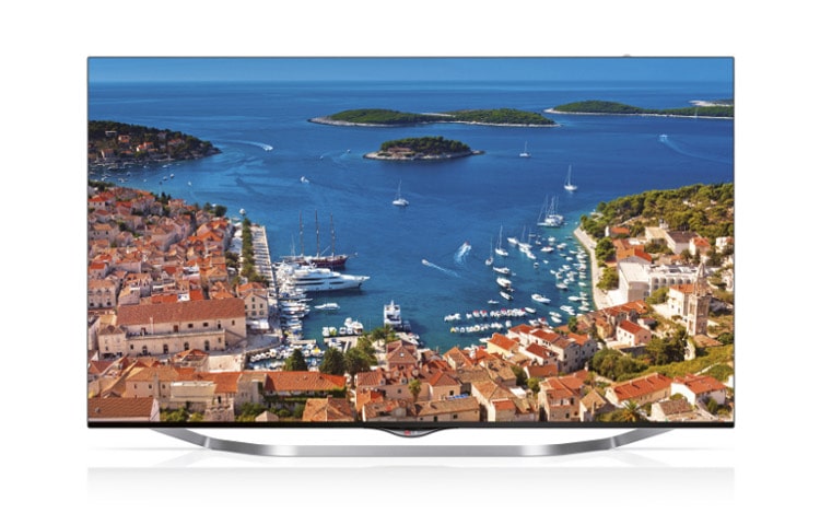 LG TV Ultra HD 49 pollici, Smart TV webOS, Cinema 3D, DVBT2, DVBS2 e potenza audio 20W 2.0 ch., 49UB850V