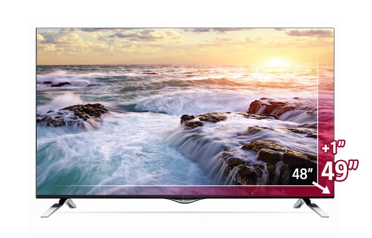 LG TV LED 49 pollici ULTRA HD, Smart TV NetCast 4.5 con DVBT2, DVBS2 e potenza audio 20W 2.0 ch., 49UF695V