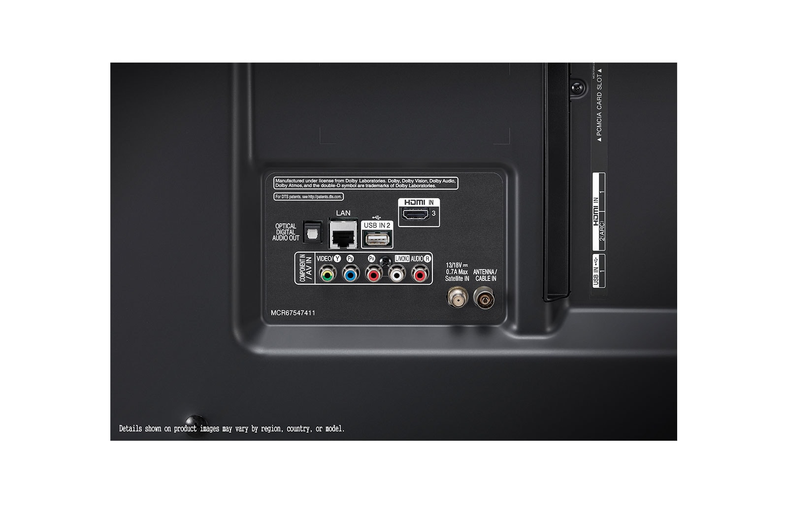 LG TV LED AI Ultra HD Smart TV 49" 4K Active HDR Google Assistant e Alexa, 49UM7100PLB