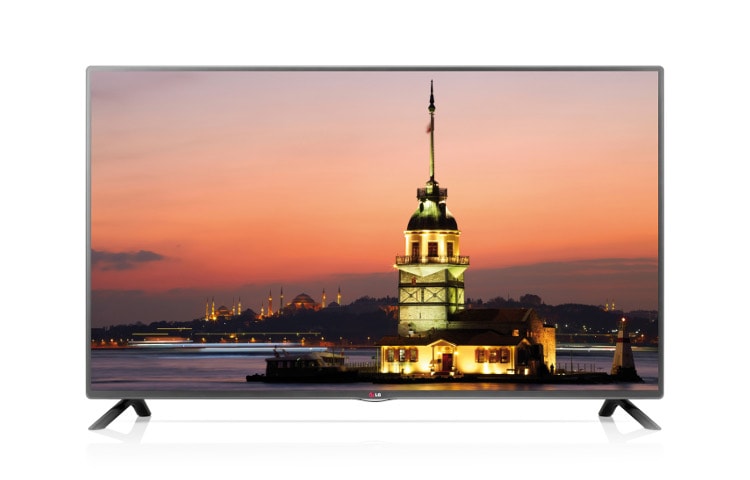 LG TV LED 50 pollici Full HD con DVBT2 e DVBS2, potenza audio 20W e 2.0 ch., 50LB561V