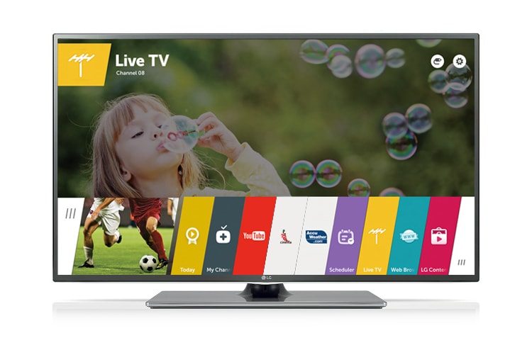 LG webOS 2.0 TV LED 50 pollici Full HD, Cinema 3D con DVBT2 e DVBS2 e potenza audio 20W 2.0 ch., 50LF652V