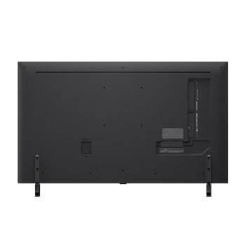 Vista posteriore del TV LG QNED80