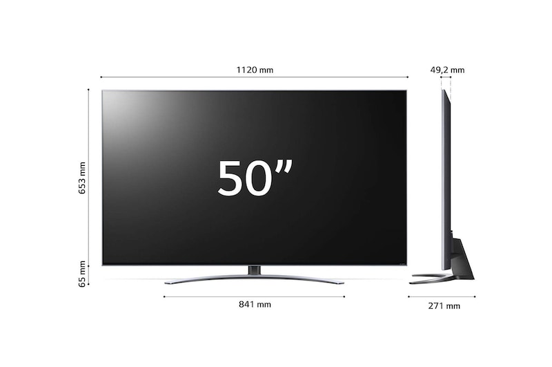 LG Smart TV QNED da 50 pollici LG, 50QNED826QB