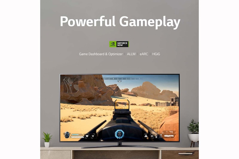 LG TV UHD | Serie UR73 65'' | 4K, α5 Gen6, HDR10, 20W, 3 HDMI, Game Optimizer, Wi-Fi 5, Smart TV WebOS 23, 65UR73006LA