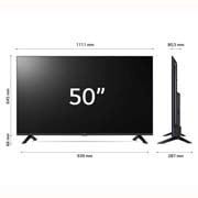 TV UHD | Serie UR73 50'' | 4K, α5 Gen6, HDR10, 20W, 3 HDMI, Game 