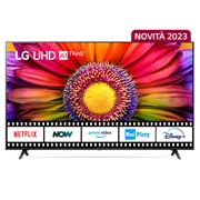 LG TV UHD | Serie UR80 50'' | 4K, α5 Gen6, HDR10, 20W, 3 HDMI, Game Optimizer, Wi-Fi 5, Smart TV WebOS 23, 50UR80006LJ