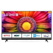 LG TV UHD | Serie UR80 50'' | 4K, α5 Gen6, HDR10, 20W, 3 HDMI, Game Optimizer, Wi-Fi 5, Smart TV WebOS 23, 50UR80006LJ