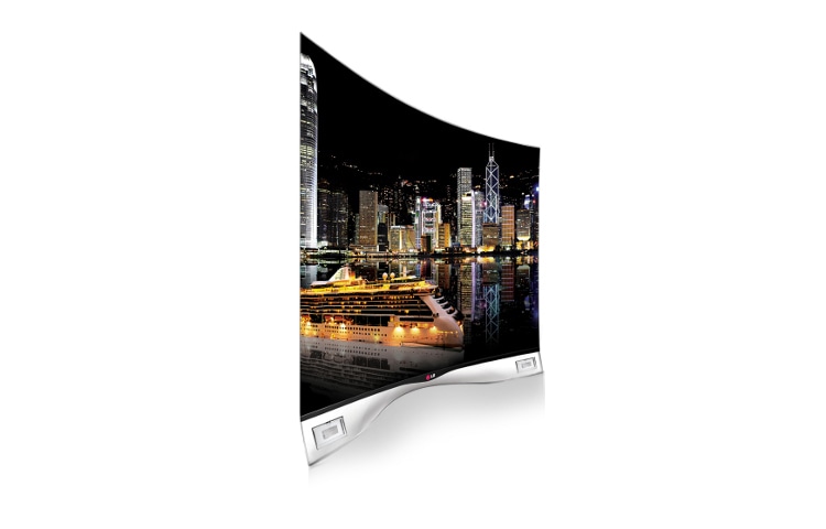 LG TV OLED Curvo 55 pollici - Cinema 3D Smart TV, Full HD e sistema audio Clear Speaker., 55EA980V