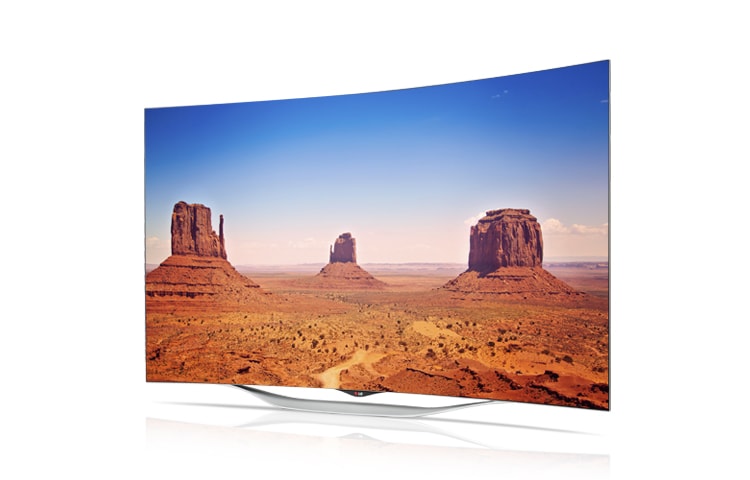 LG TV OLED Curvo 55 pollici Full HD, Smart TV webOS, Cinema 3D, DVBT2 e DVBS2 e potenza audio 40W 2 ch., 55EC930V