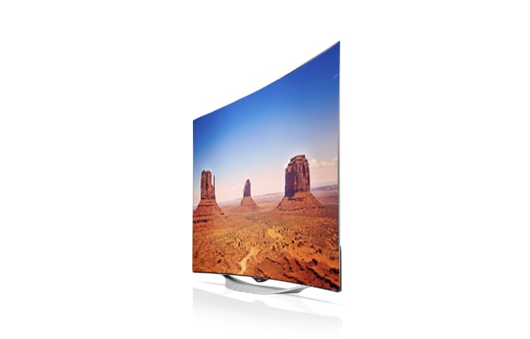 LG TV OLED Curvo 55 pollici Full HD, Smart TV webOS, Cinema 3D, DVBT2 e DVBS2 e potenza audio 40W 2 ch., 55EC930V