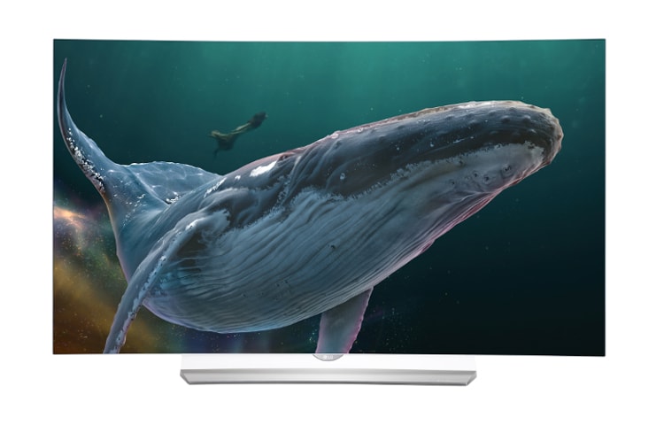 LG TV OLED Curvo 55 pollici Ultra HD, Smart TV webOS 2.0 Cinema 3D, DVBT2, DVBS2 e audio 20W 2.0ch., 55EG920V