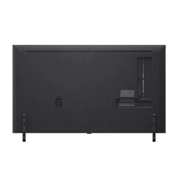 Vista posteriore del TV LG QNED80