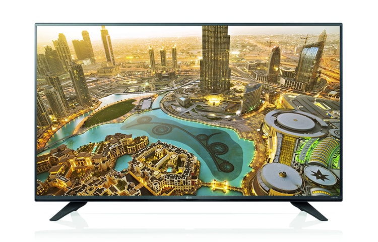 LG TV LED 55 pollici Ultra HD con DVBT2, DVBS2 e potenza audio 20W 2.0 ch. , 55UF671V