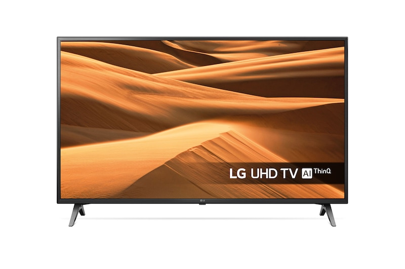 LG TV LED AI Ultra HD Smart TV 55" 4K Active HDR Google Assistant e Alexa, 55UM7100PLB