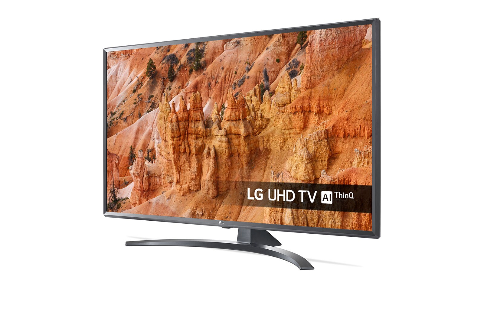 LG TV LED AI Ultra HD Smart TV 55" 4K Active HDR Google Assistant e Alexa, 55UM7400PLB