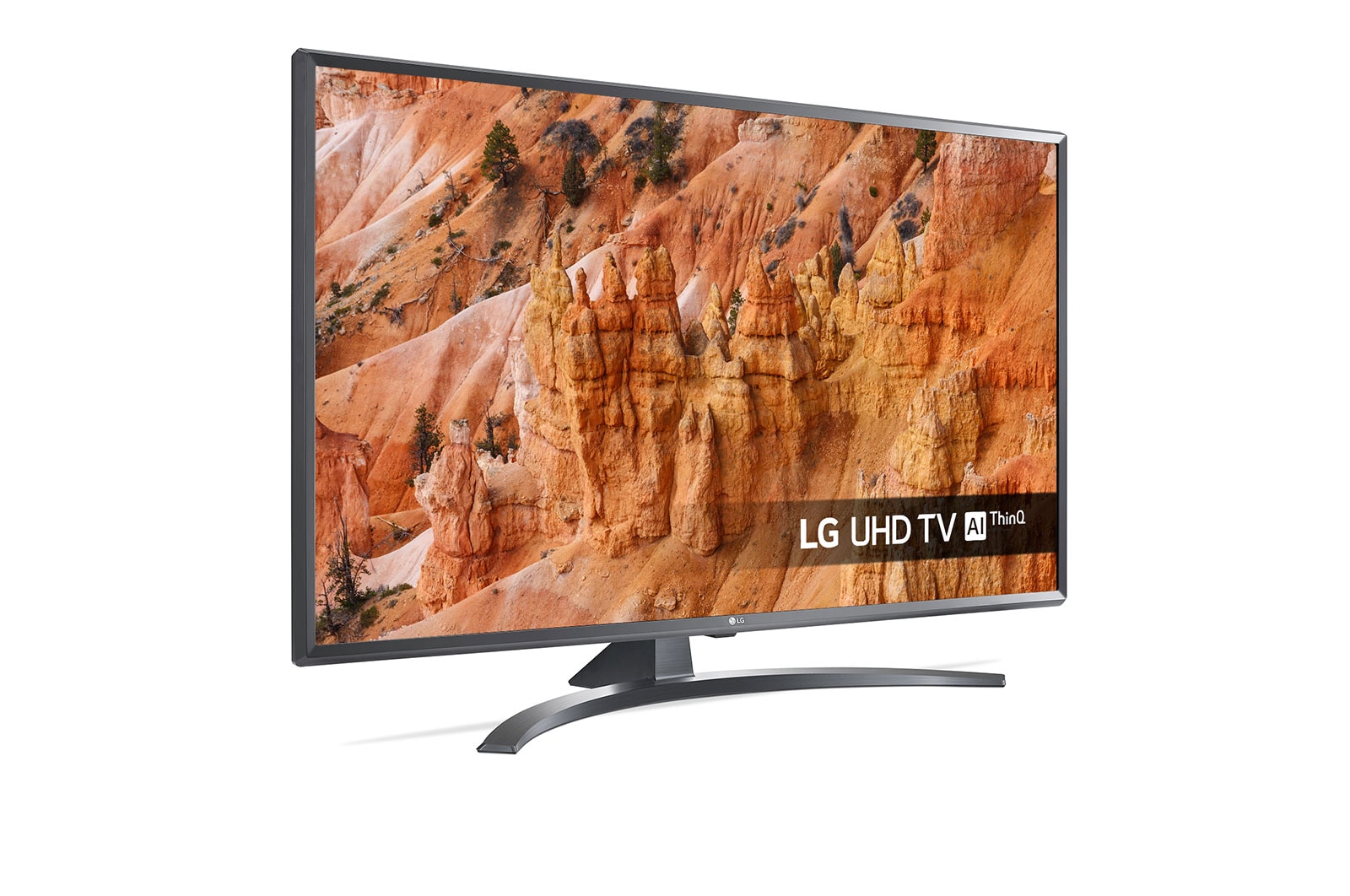 LG TV LED AI Ultra HD Smart TV 55" 4K Active HDR Google Assistant e Alexa, 55UM7400PLB