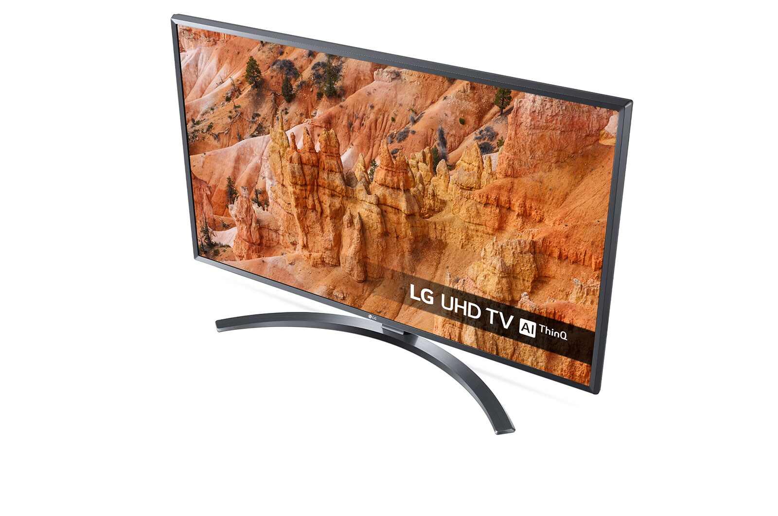 LG TV LED AI Ultra HD Smart TV 55" 4K Active HDR Google Assistant e Alexa, 55UM7400PLB