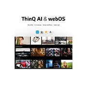 LG TV UHD | Serie UR74 55'' | 4K, α5 Gen6, HDR10, 20W, 3 HDMI, Game Optimizer, Wi-Fi 5, Smart TV WebOS 23, 55UR74006LB