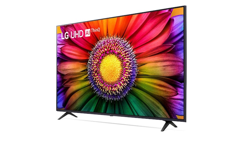 LG TV UHD | Serie UR80 55'' | 4K, α5 Gen6, HDR10, 20W, 3 HDMI, Game Optimizer, Wi-Fi 5, Smart TV WebOS 23, 55UR80006LJ
