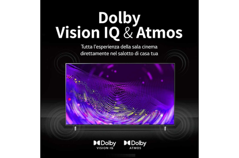 LG QNED MiniLED | TV 65'' Serie QNED91 | QNED 4K, Smart TV, VRR, Dolby Vision IQ e Atmos, 65QNED916QE